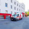 Spaudos konferencija greitosios pagalbos stotyje