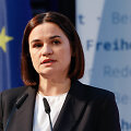 Baltarusijos opozicijos lyderė Sviatlana Cichanouskaja