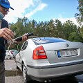 Reido metu matuojami anglies monoksido (CO) kiekiai automobilių i&scaron;metamosiose dujose