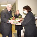 Živiliė Pinskuvienė ir Jonas Pinskus sveikina medicinos darbuotojus