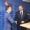 Aurelijus Veryga ir Saulius Skvernelis