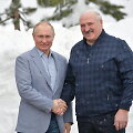 Vladimiras Putinas ir Aliaksandras Luka&scaron;enka