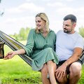 Globėja Viktorija su vyru