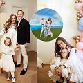 Viktorija Siegel-Suodaitė su Laurynu Suodaičiu bei dukra Nicole