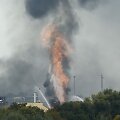 Sprogimas BASF gamykloje Vokietijoje