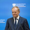 Nadia Calvino susitinka su ministru pirmininku Tusk Var&scaron;uvoje / Attila Husejnow / ZUMAPRESS.com