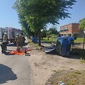 &Scaron;ilutėje apsivertė &bdquo;Opel Astra&ldquo;