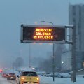 Lietuvos keliuose siaučia pūga: automagistralė Kaunas - Vilnius