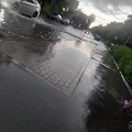 Patvinusi Naugarduko gatvė Vilniuje
