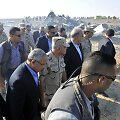Nelaimės vietoje apsilankė auk&scaron;ti Egipto politikai ir pareigūnai.