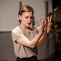 Nina Khyzhna spektaklyje &bdquo;&Scaron;iandien niekas nežuvo&ldquo;