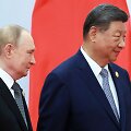 Vladimiras Putinas ir Xi Jinpingas / VLADIMIR SMIRNOV / AFP