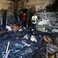 Izraeliečių naujakurių sukeltas gaisras Palestinoje