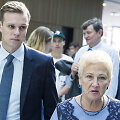Gabrielius Landsbergis ir Irena Degutienė
