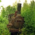 Jermakovo gyvenvietėje paliktas garvežys. 2009 metais jis buvo i&scaron;gabentas į metalo laužą.