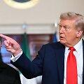 V. Zelenskis ir D. Trumpas / ANDREW CABALLERO-REYNOLDS / AFP