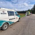 Netoli vietos, kur rastas nukritęs dronas Pasvalio rajone