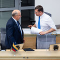 Andrius Kubilius, Laurynas Ka&scaron;čiūnas