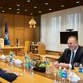 Juozas Olekas susitiko su ministru Vladislavu Kondratovičiumi / Robertas Riabovas/BNS nuotr.
