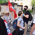 B.Sabatauskaitė (de&scaron;inėje) ir Astra Genovaitė Astrauskienė (kairėje).