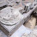 Vilniaus didžiosios sinagogos tyrimų vietoje pristatyti archeologiniai radiniai ir tyrimų rezultatai