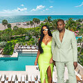 Kanye Westas per Kalėdas žmonai Kim Kardashian padovanojo butą Majamyje