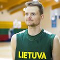 Lietuvos vyrų krep&scaron;inio rinktinės treniruotė