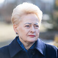 Dalia Grybauskaitė balsavo antrajame savivaldos rinkimų ture