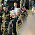 Lietuvos ir Vokietijos gynybos ministrų apsilankymas Vokietijos brigados karių pratybose