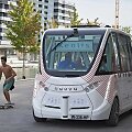 Autobusas be vairuotojo Lione