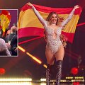 Ispanijos atstovė &bdquo;Eurovizijoje&ldquo; Melody ir žurnalistai media centre
