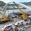 Taivane sugriuvo tiltas