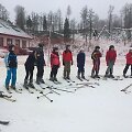 S.Dacho progimnazijos kūno kultūros mokytojai per patirtinio ugdymo pamokas pakvietė vaikus i&scaron;bandyti slides.