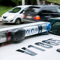 Vilniaus policijos pareigūnai tikrino ar saugiai važami vaikai