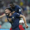 Olivier Giroud ir Ousmane'as Dembele