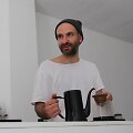 Kavinės &bdquo;Crooked Nose & Coffee Stories&ldquo; įkūrėjas Emanuelis Ryklys