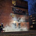 Vilniuje kilo gaisras: i&scaron; daugiabučio veržėsi dūmai