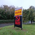 Prekybos centro &bdquo;Mere&ldquo; parduotuvės reklaminis stendas Kaune