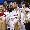 Linas Kleiza ir Andrea Bargnani