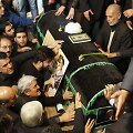 Iraniečiai prie A.H.Rafsanjani karsto