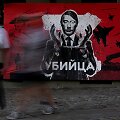 Adolfą Hitlerį primenantis Vladimiro Putino atvaizdas