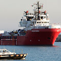  Italija leis humanitarinę pagalbą teikiančiam laivui &bdquo;Ocean Viking&ldquo; prisi&scaron;vartuoti Italijos uoste 