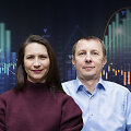 Rasa Virvilienė ir Arvydas Jacikevičius 