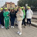 Klaipėdos lop&scaron;elio-darželio &bdquo;Želmenėlis&ldquo; pedagogės streikuodamos leidosi ir į pėsčiųjų žygį. 
