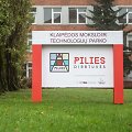 Klaipėdos mokslo technologijų parko Pilies dirbtuvės, kur kilo gaisras.