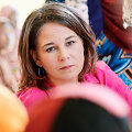 Vokietijos užsienio reikalų ministrė Annalena Baerbock