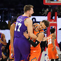 Luka Dončičius ir Trae Youngas