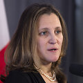 Kanados užsienio reikalų ministrė Chrystia Freeland