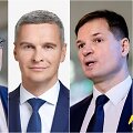 Laurynas Kasčiūnas, Justinas Urbanavičius, Paulius Saudargas 