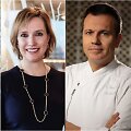 Lietuvos gastronomijos forumo svečiai: Ryohei Hieda, Virginia Anne Newton ir Oriol Castro